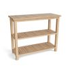 Towel Console Table (4-Wicker Baskets WIC-4720 optional)