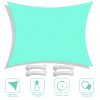 16'x12' Rectangle Sun Shade Sail/ Pearl Aqua