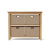 Towel Console Table (4-Wicker Baskets WIC-4720 optional)