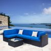 7 pcs /6 pcs/5 pcs/4 pcs Outdoor Weaving Rattan Sofa Set XH