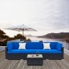 7 pcs /6 pcs/5 pcs/4 pcs Outdoor Weaving Rattan Sofa Set XH