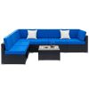 7 pcs /6 pcs/5 pcs/4 pcs Outdoor Weaving Rattan Sofa Set XH
