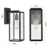 2 Pack outdoor wall light