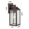 Outdoor wall light
